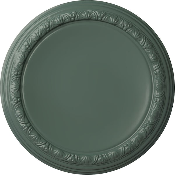 Ekena Millwork Carlsbad Ceiling Medallion (Fits Canopies up to 14 1/4"), 19 1/2"OD x 1 3/4"P, Cloud Burst CM19CACBF - main